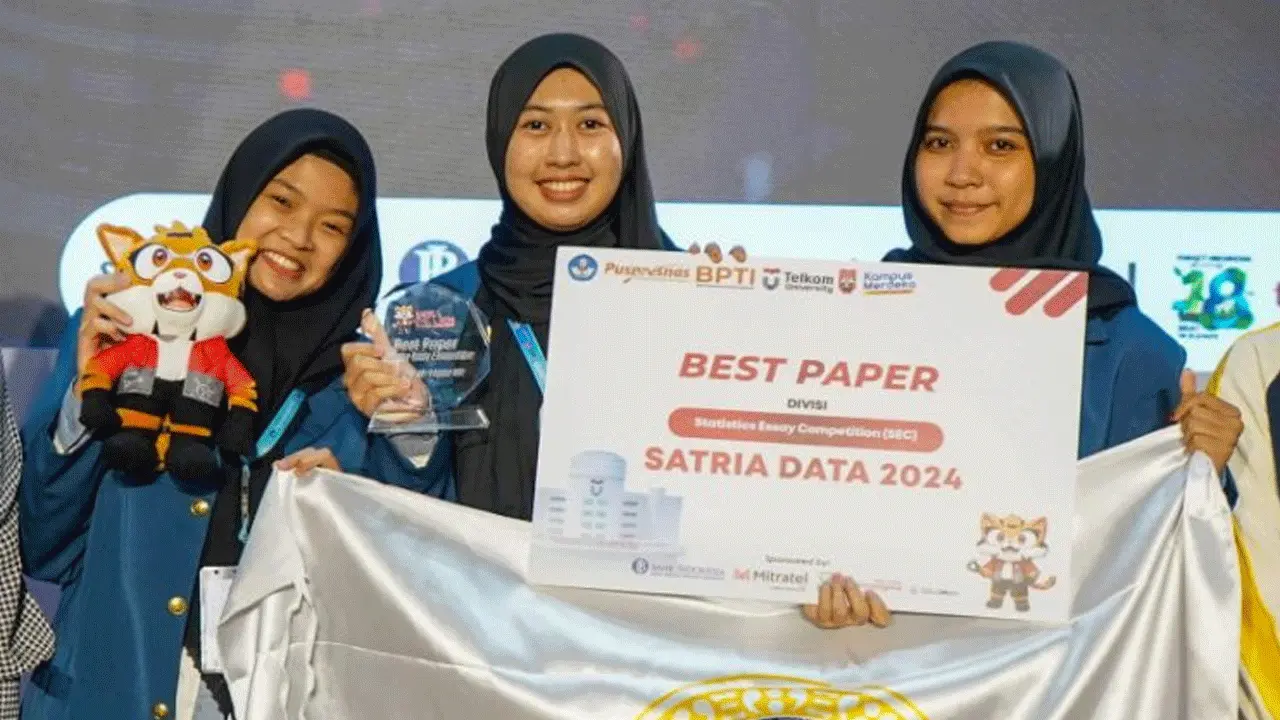 Mahasiswa FTMM Heboh! Raih Juara Best Paper di Kompetisi Satria Data 2024, Apa Rahasianya?